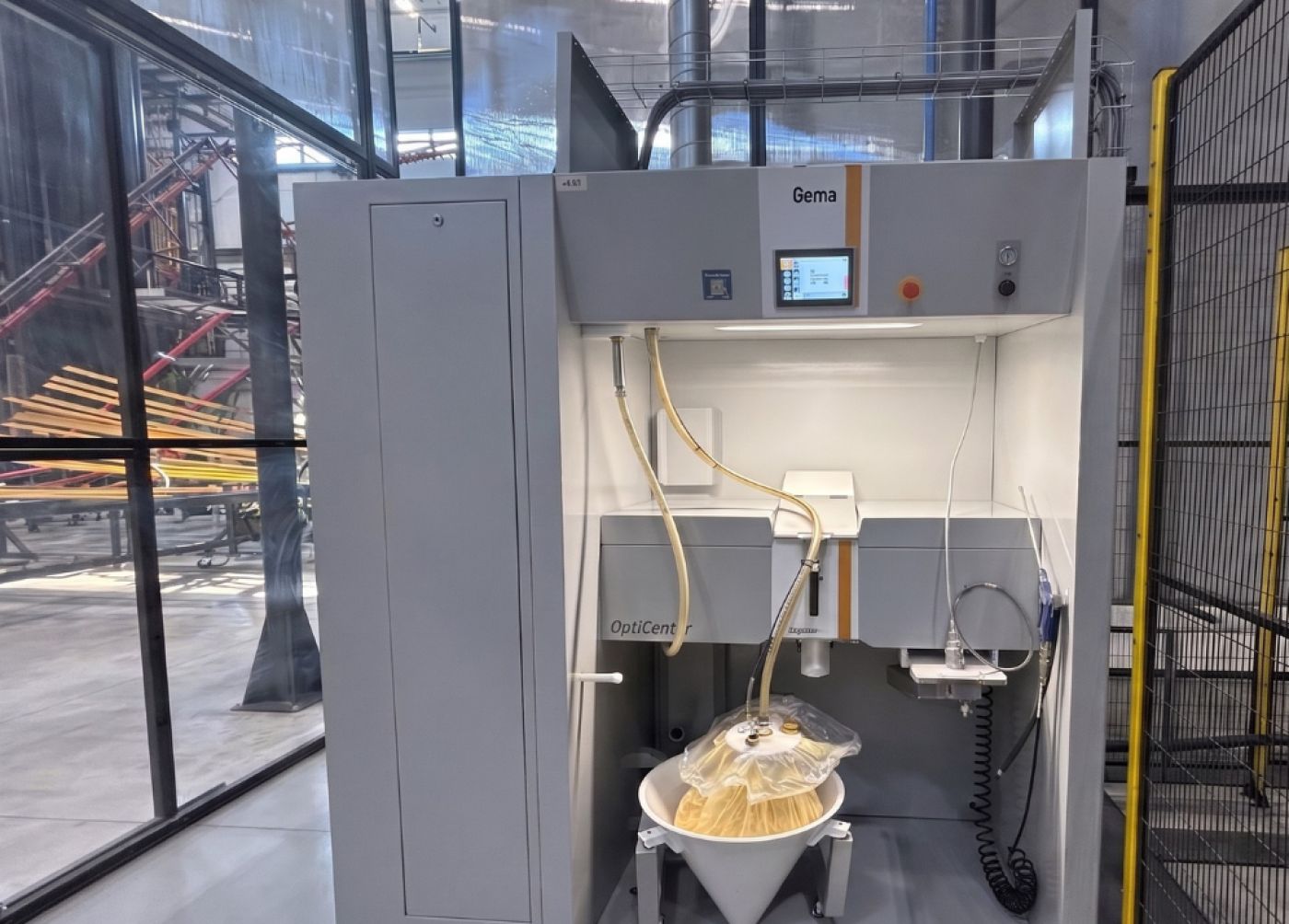 Gema OptiCenter powder supply centre